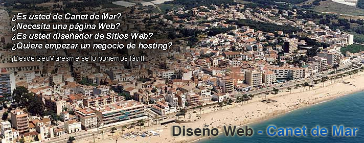 diseño web Canet de Mar