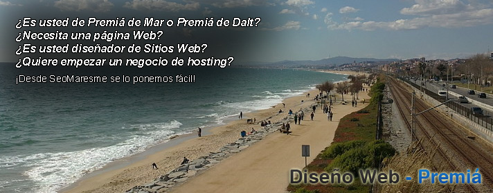 diseño web Premiá de Mar