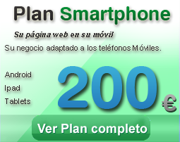 Plan diseño Web Smartphones