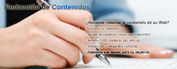 Redacción de contenidos SEO