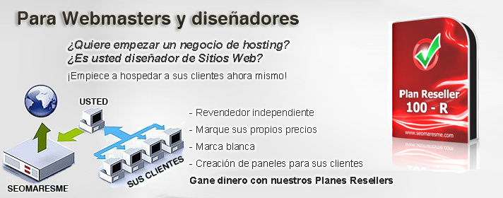 Plan Reseller 100-R - Multidominio