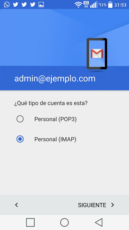 Acceso desde Android